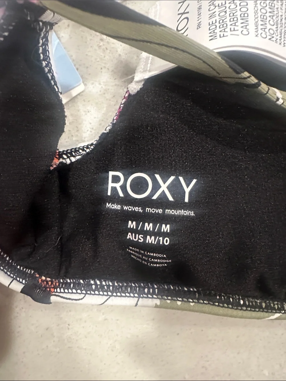 Roxy PT Beach Classics-Floral Print Bikini Top & Matching Bottoms
